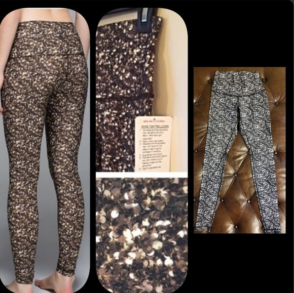 Lululemon special edition high waisted shine tight - Picture 1 of 1
